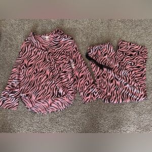 PINK VS satin pajama set